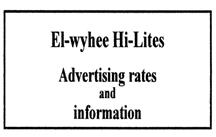 Description: Description: Description: Description: Description: El-Wyhee Hi-Lites pricing tab